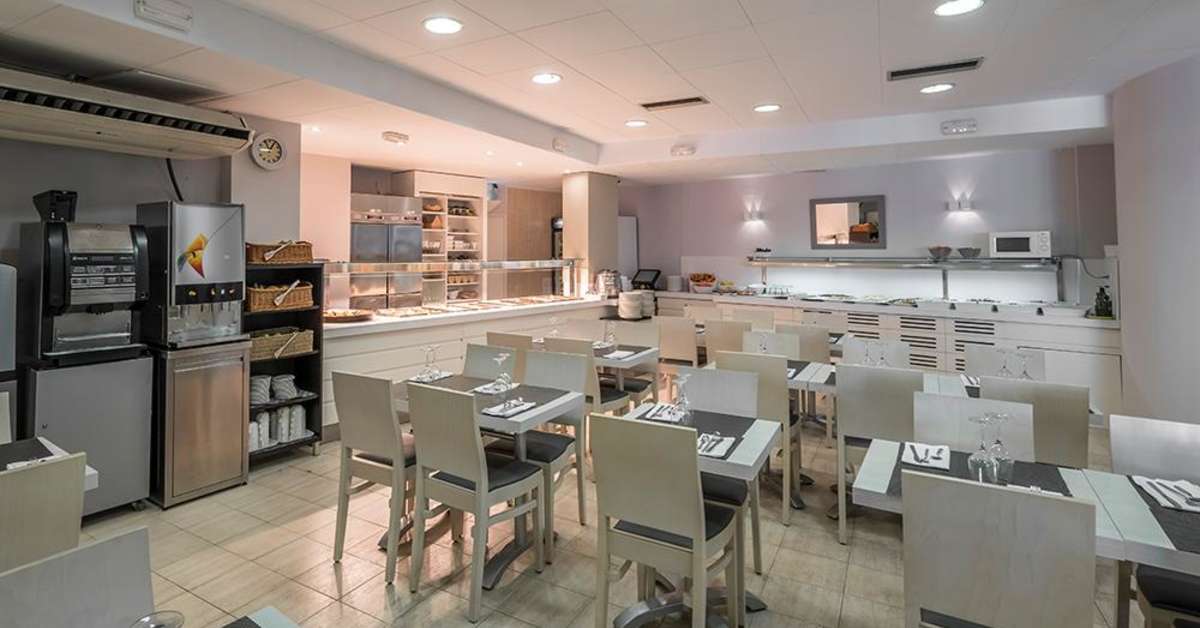 Een foto van de faciliteiten bij Hotel Rosamar Maxim