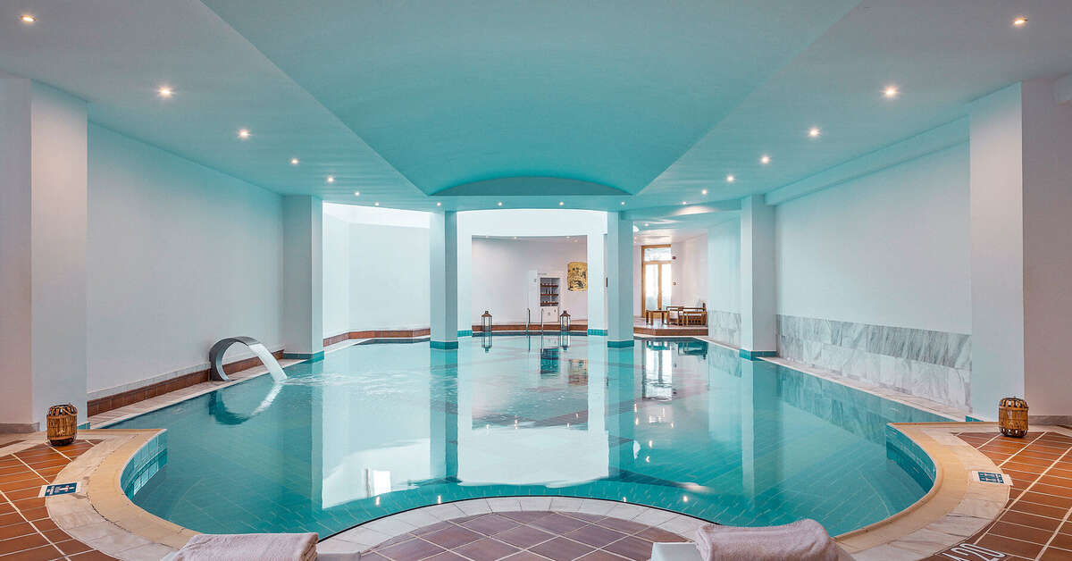 Een foto van het zwembad bij Mitsis Rodos Maris Resort & Spa