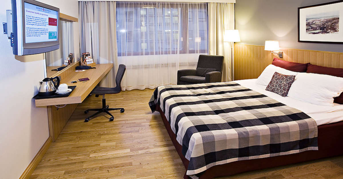 Een foto van een overzicht van Sokos Hotel Presidentti
