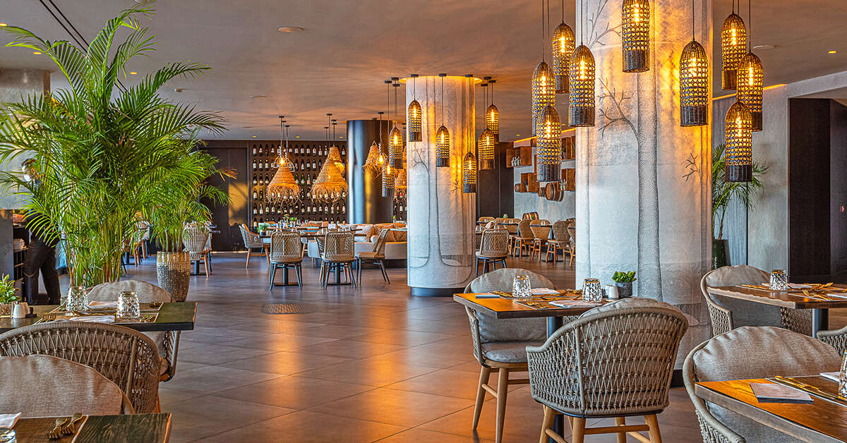 Een foto van de faciliteiten bij Faro Lopesan Collection Hotel
