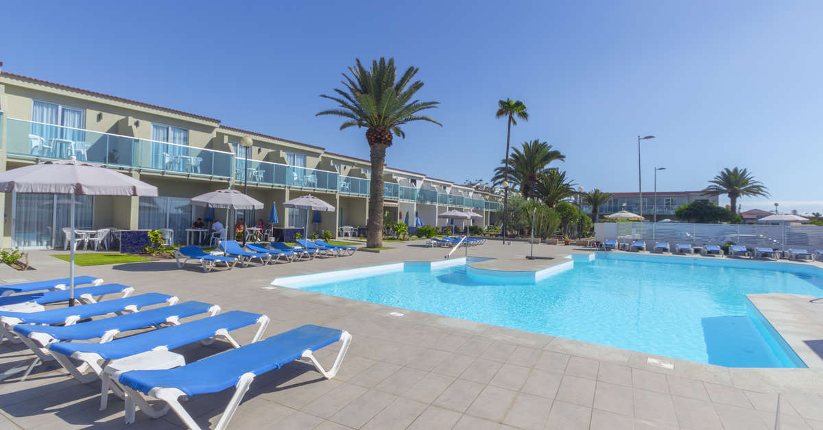Ein Foto vom Pool im Bungalows Corinto II