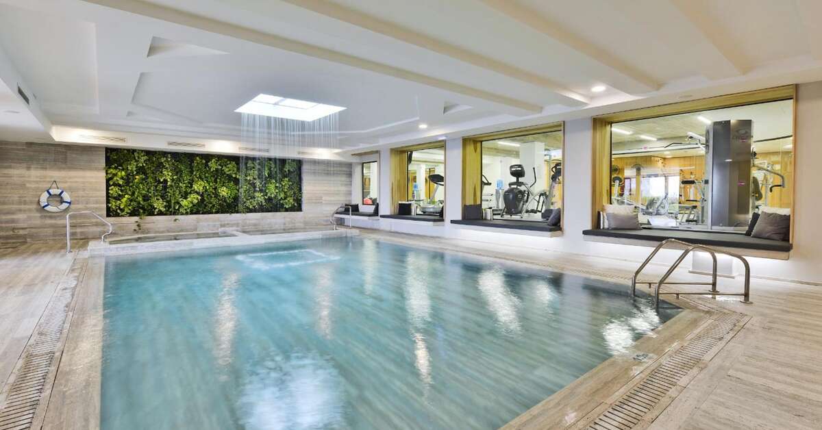 Ein Foto von den Einrichtungen im Napa Mermaid Hotel & Suites