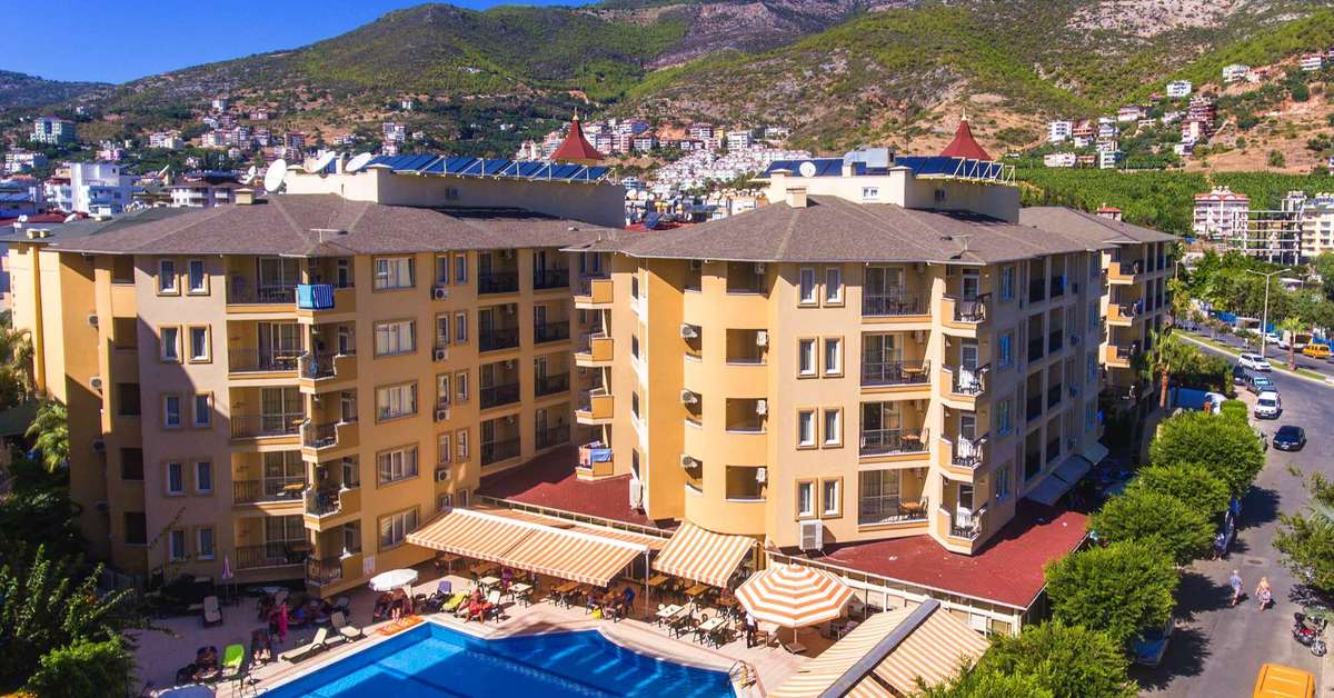 Ein Foto vom Pool im Kleopatra Royal Palm