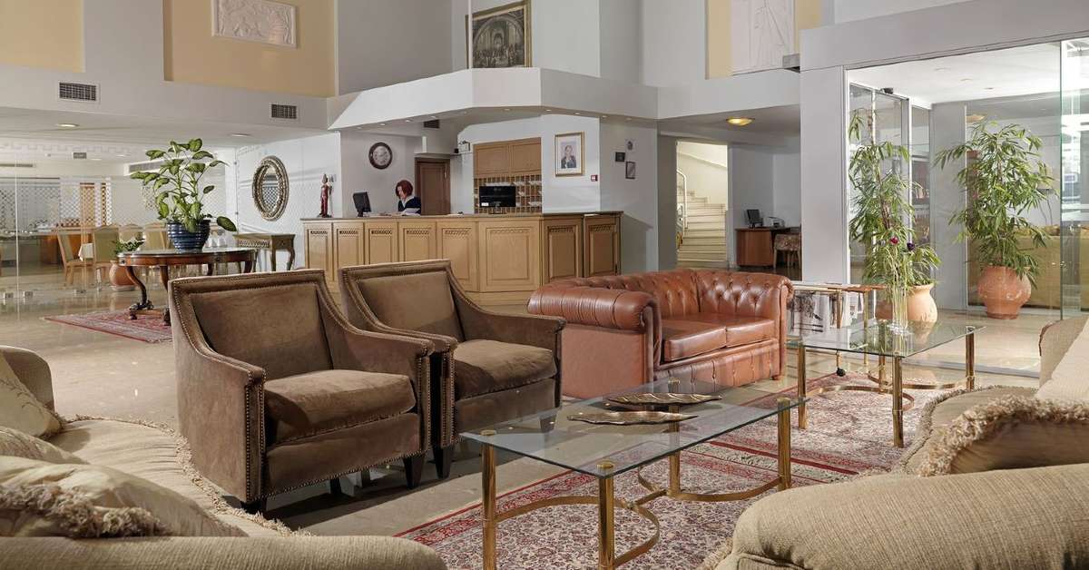 Ein Foto von den Einrichtungen im Hotel Alexandros