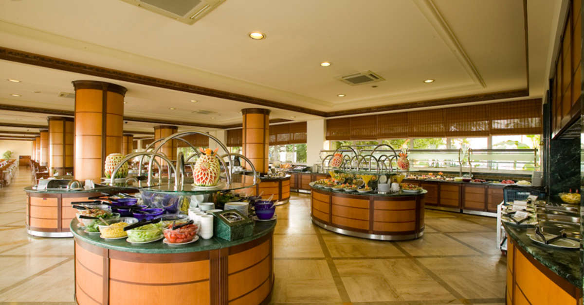 Een foto van de faciliteiten bij Melas Resort Hotel