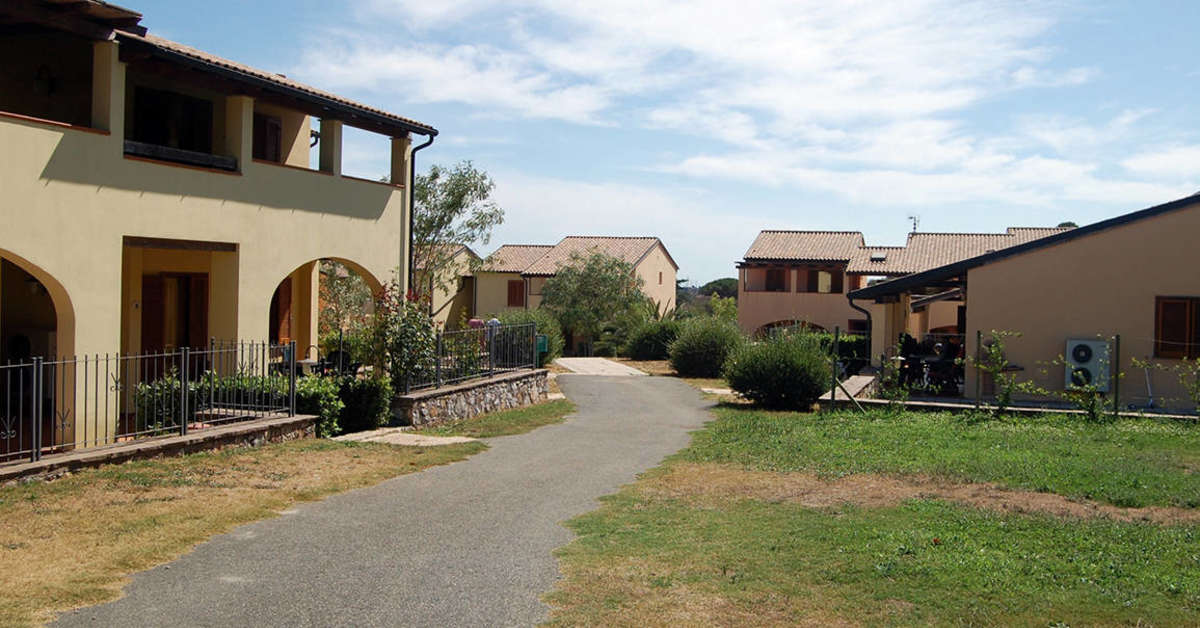 Een foto van de buitenkant van Appartementen Le Corti di Montepitti