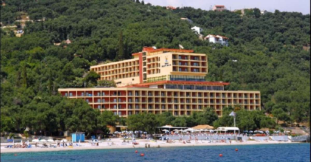 Een foto van de buitenkant van TUI Blue Atlantica Nissaki Beach