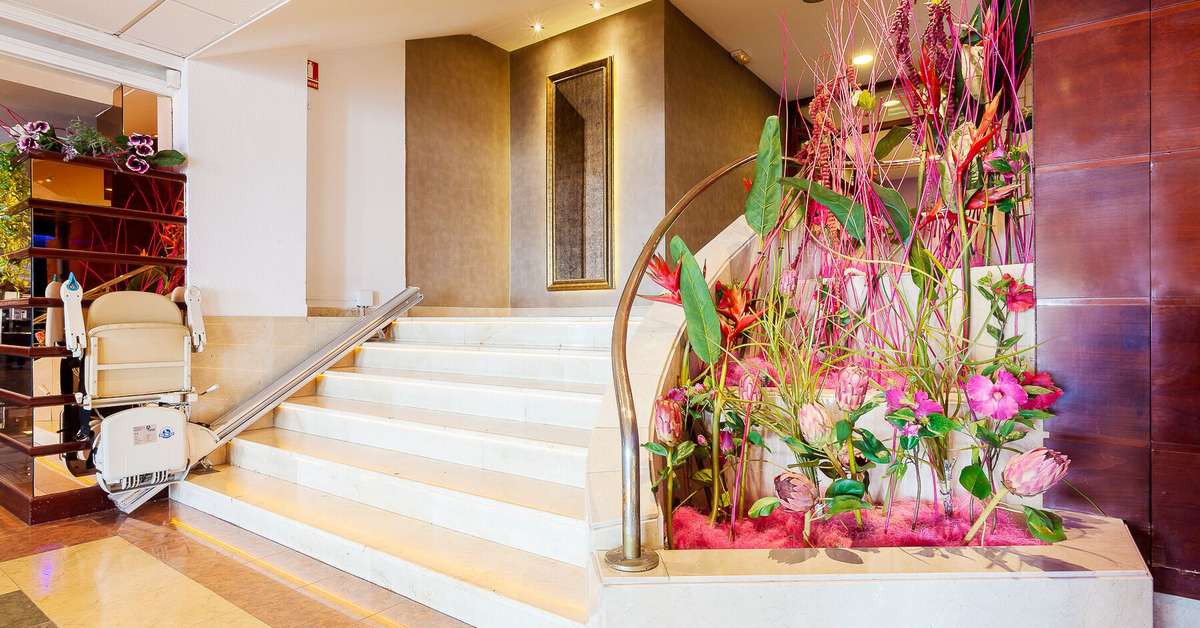 Een foto van het interieur van Hotel Pimar & Spa