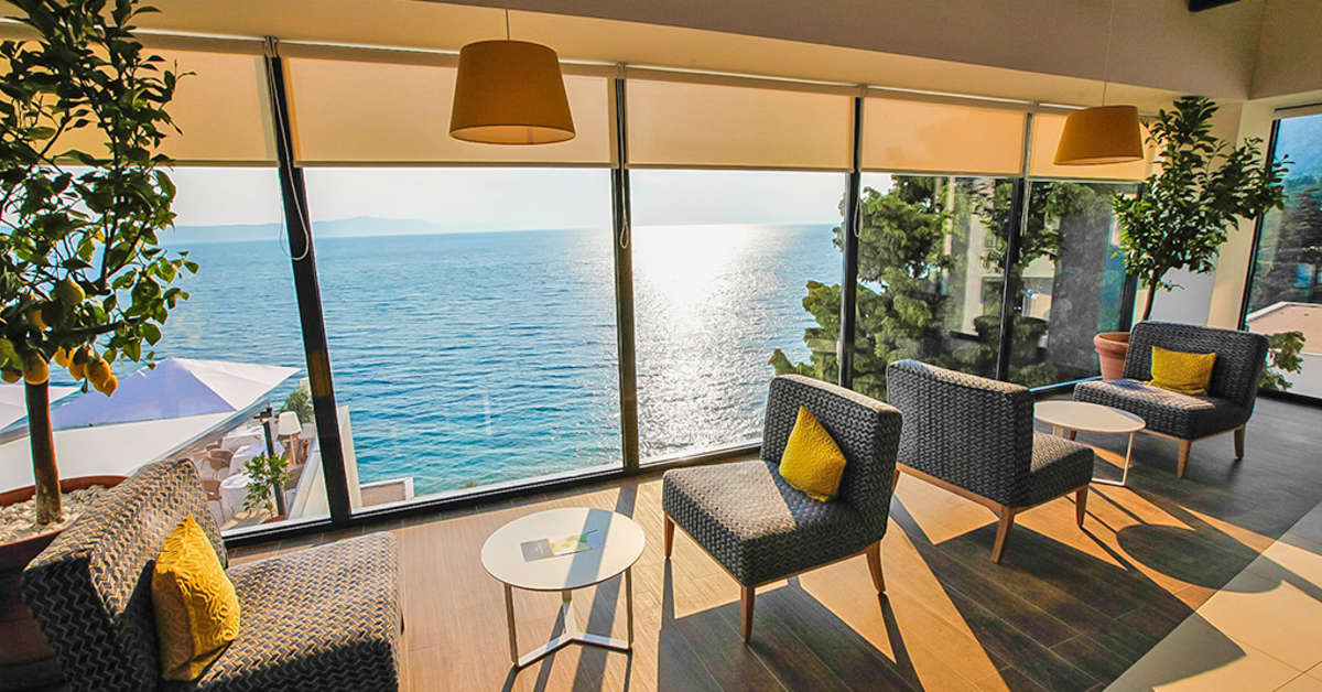 Een foto van het interieur van TUI Blue Adriatic Beach
