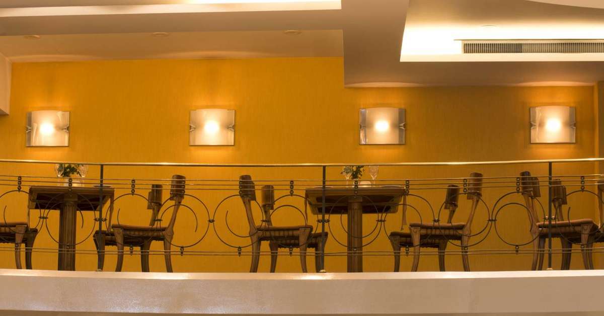 Ein Foto von den Einrichtungen im Titania Hotel