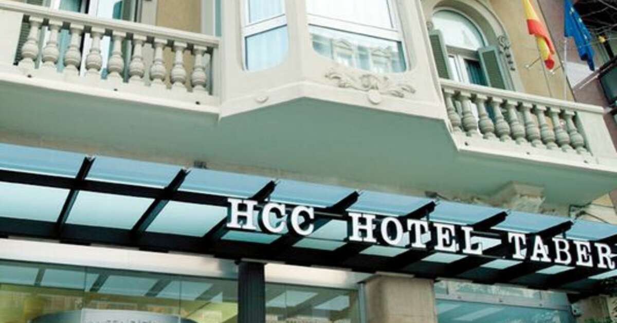 Ein Foto von der Außenansicht des HCC Hotel Taber