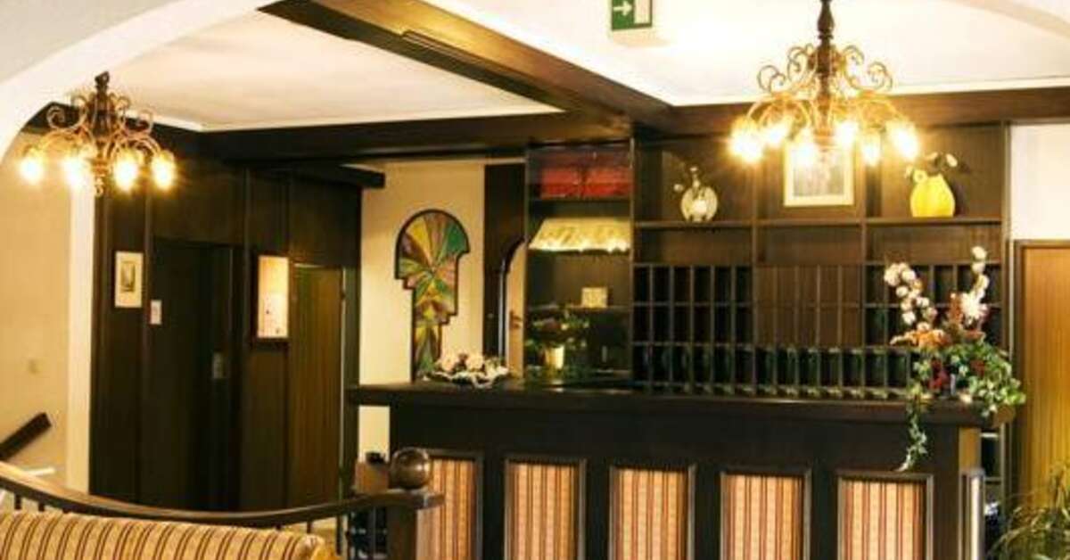 Een foto van het interieur van Parkhotel Kirchberg