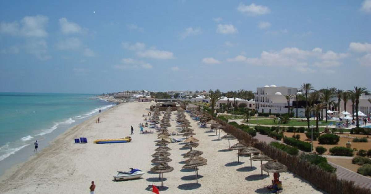 Ein Foto vom Strand beim Al Jazira Beach & Spa