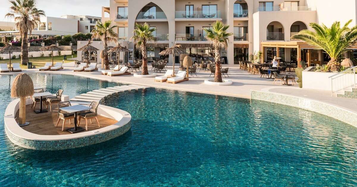 Ein Foto von einer Übersicht des Pepper Sea Club Hotel