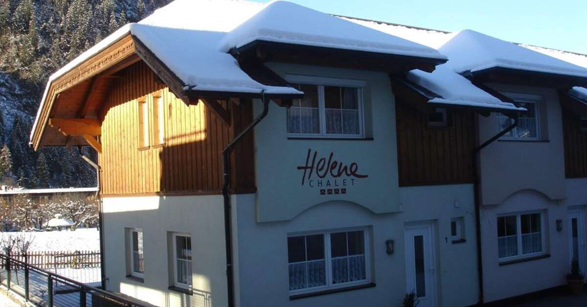 Een foto van de buitenkant van Chalet Helene