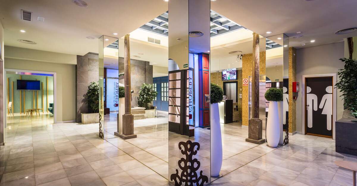 Een foto van het interieur van Hotel Comfort Dauro 2