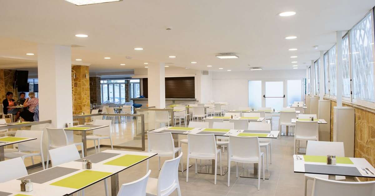 Een foto van de faciliteiten bij Hotel Mimosa