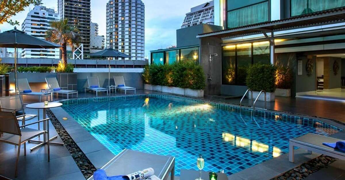 Een foto van een overzicht van Ramada by Wyndham Bangkok Sukhumvit 11