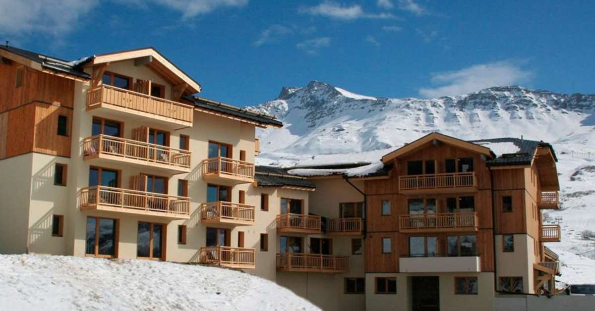 Een foto van de buitenkant van Goelia Les 4 Vallees