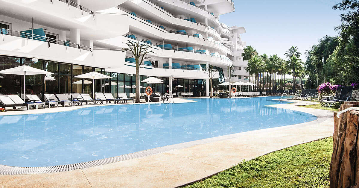 Een foto van een overzicht van Senator Banus Spa Hotel