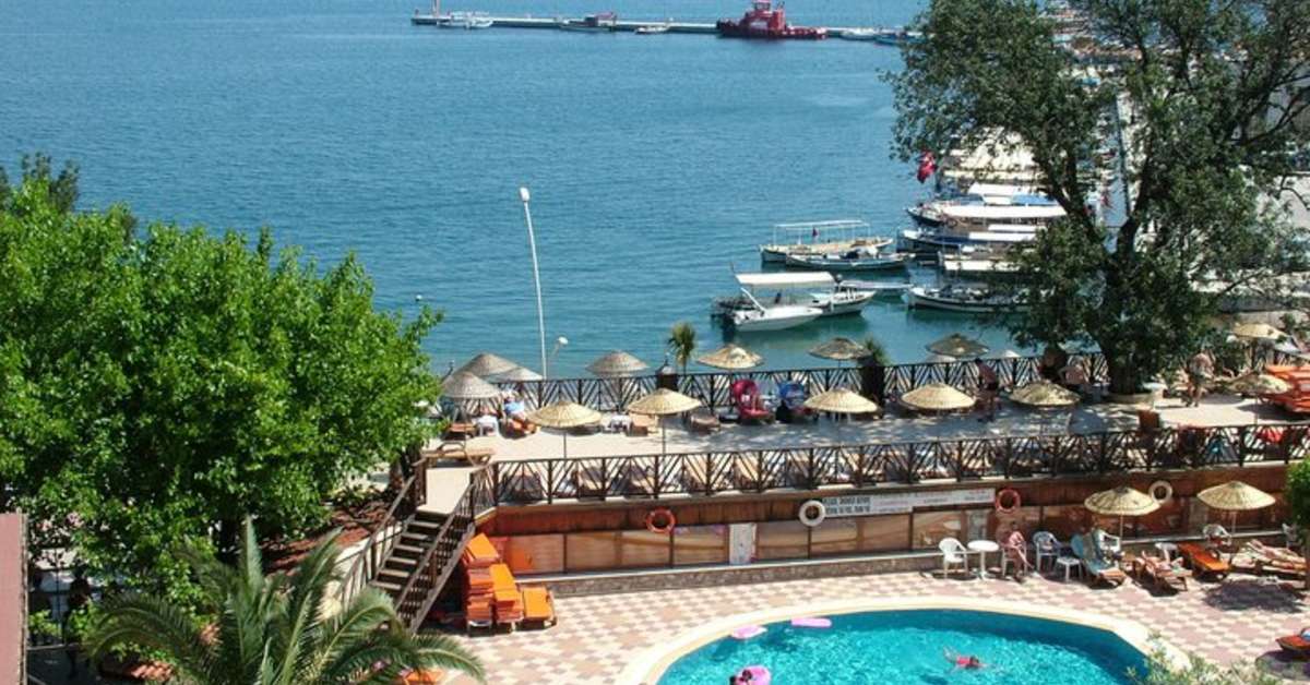 Een foto van het zwembad bij Gölmar Beach Hotel