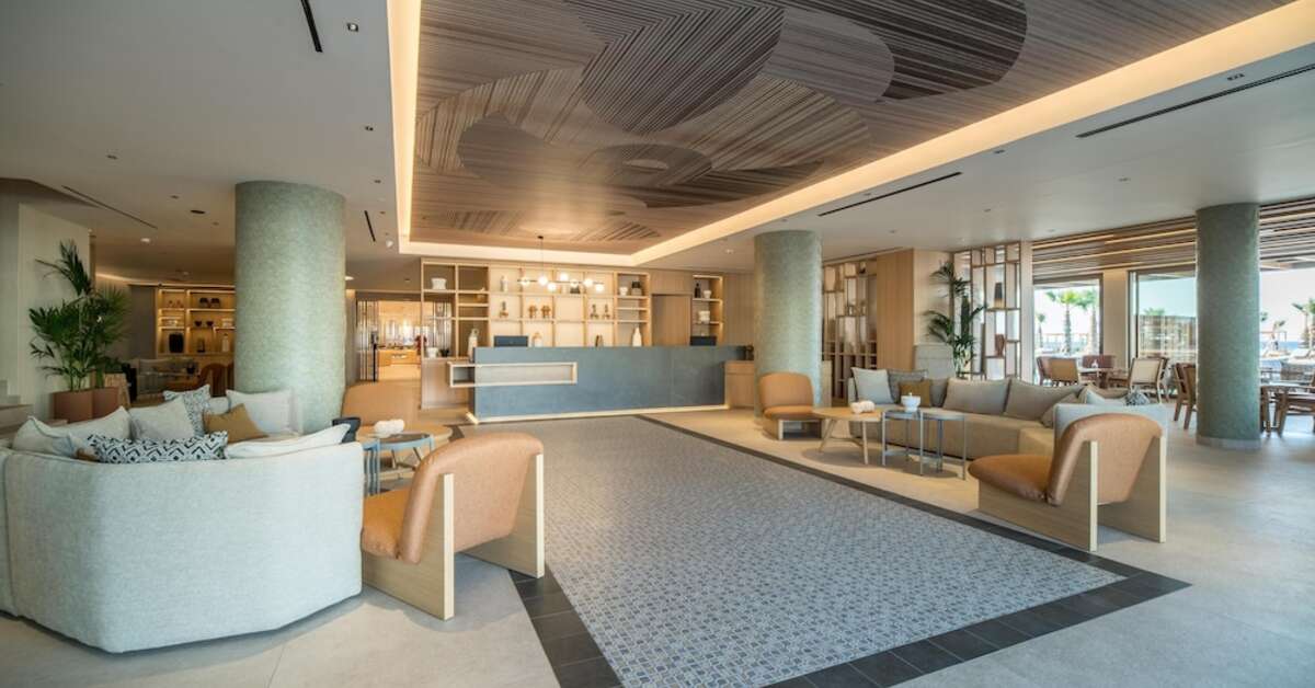 Een foto van het interieur van Senseana Sea Side Resort