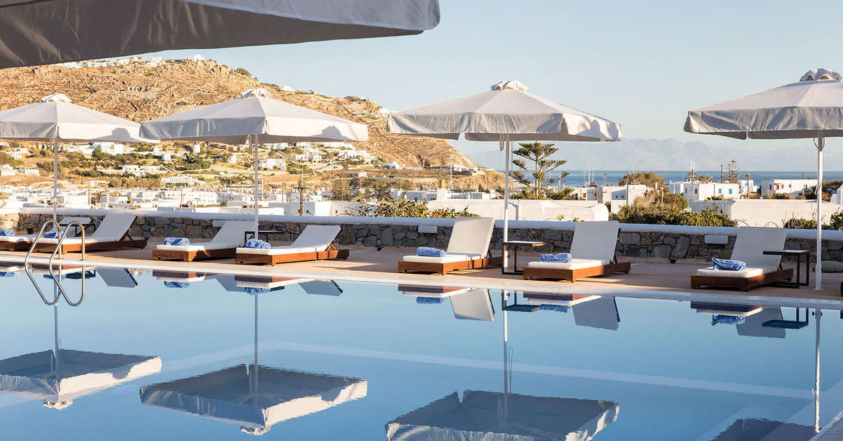 Een foto van het zwembad bij Osom Resort