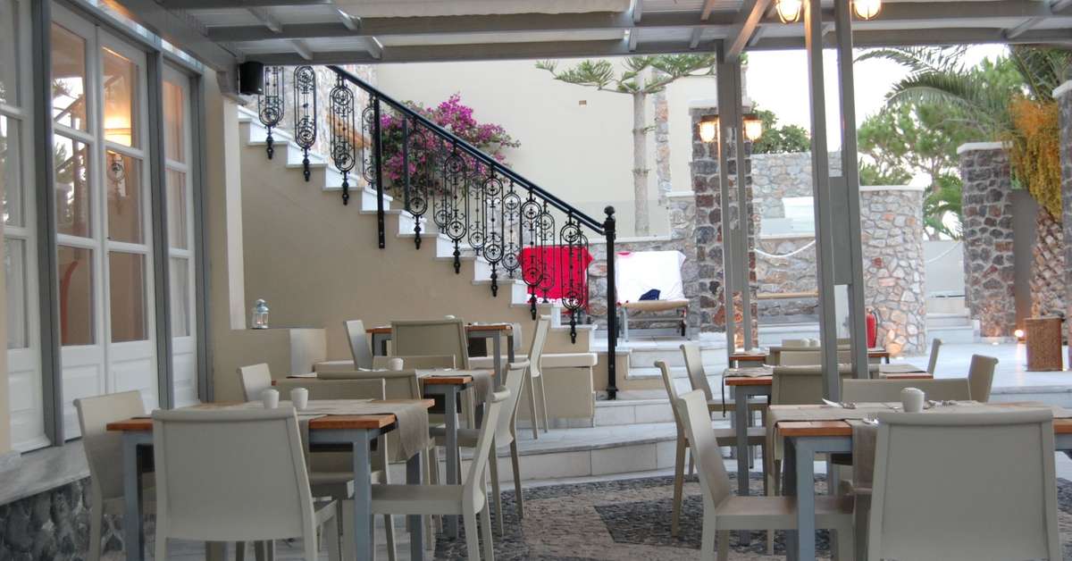 Een foto van de faciliteiten bij Antinea Suites & Spa