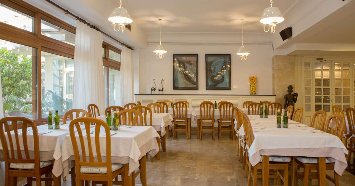 Een foto van de faciliteiten bij Hotel Castell dels Hams