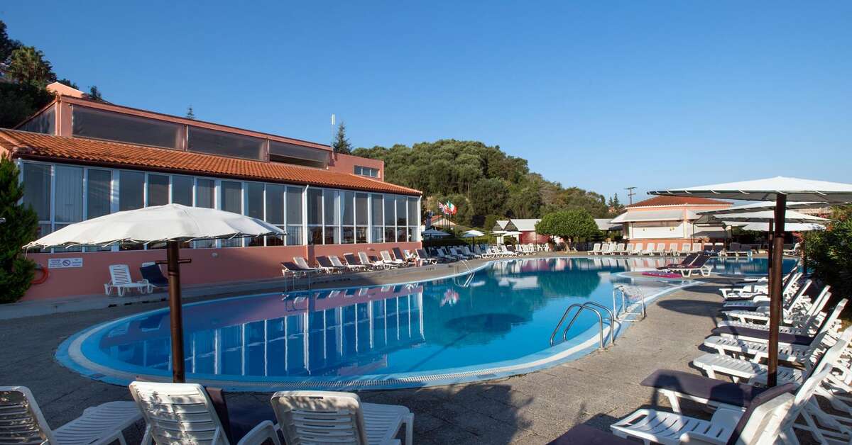 Een foto van het zwembad bij Panorama Sidari Hotel