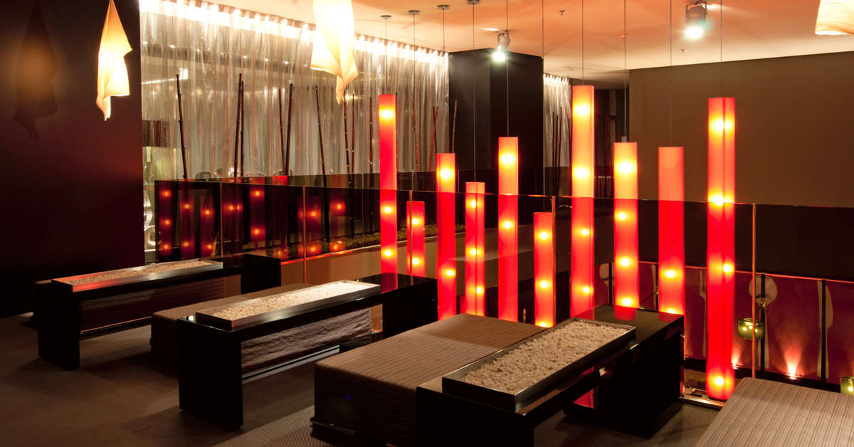Ein Foto vom Innenbereich im Hotel Barcelona Condal Mar Affiliated by Melia