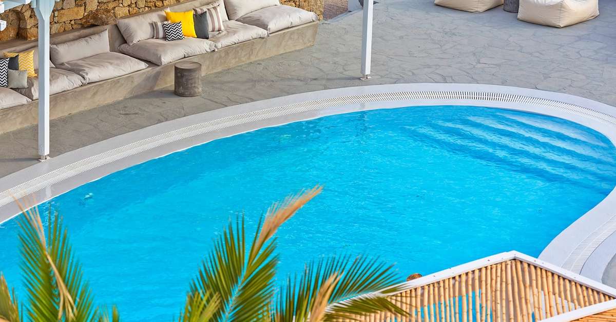 Een foto van een overzicht van Boheme Mykonos Hotel