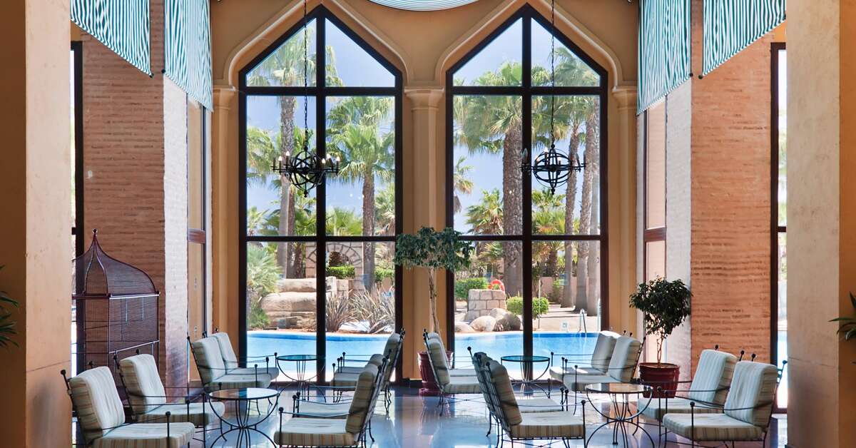Ein Foto vom Innenbereich im Playacanela Hotel