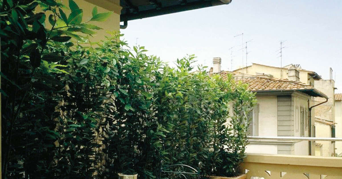 Een foto van het terras bij Hotel Palazzo Ognissanti