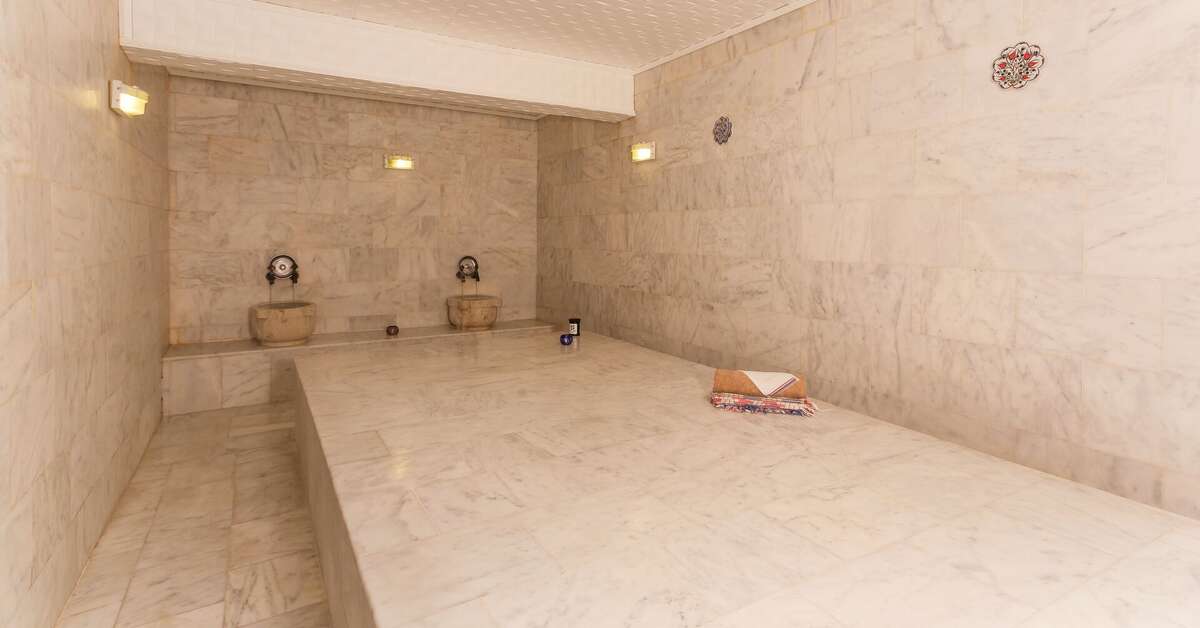 Ein Foto von den Einrichtungen im Ozlem Garden Hotel