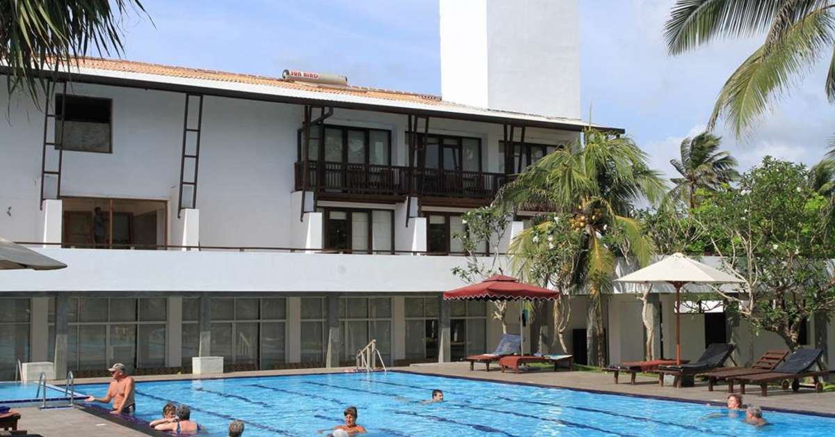 Een foto van het zwembad bij Goldi Sands Hotel