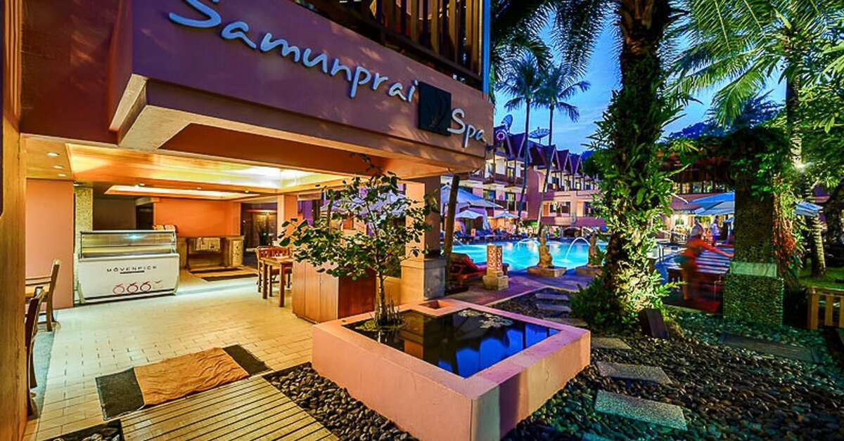 Een foto van de faciliteiten bij Seaview Patong Hotel