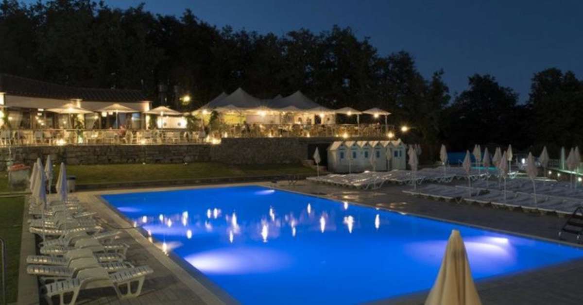 Een foto van het zwembad bij Camping Orlando in Chianti