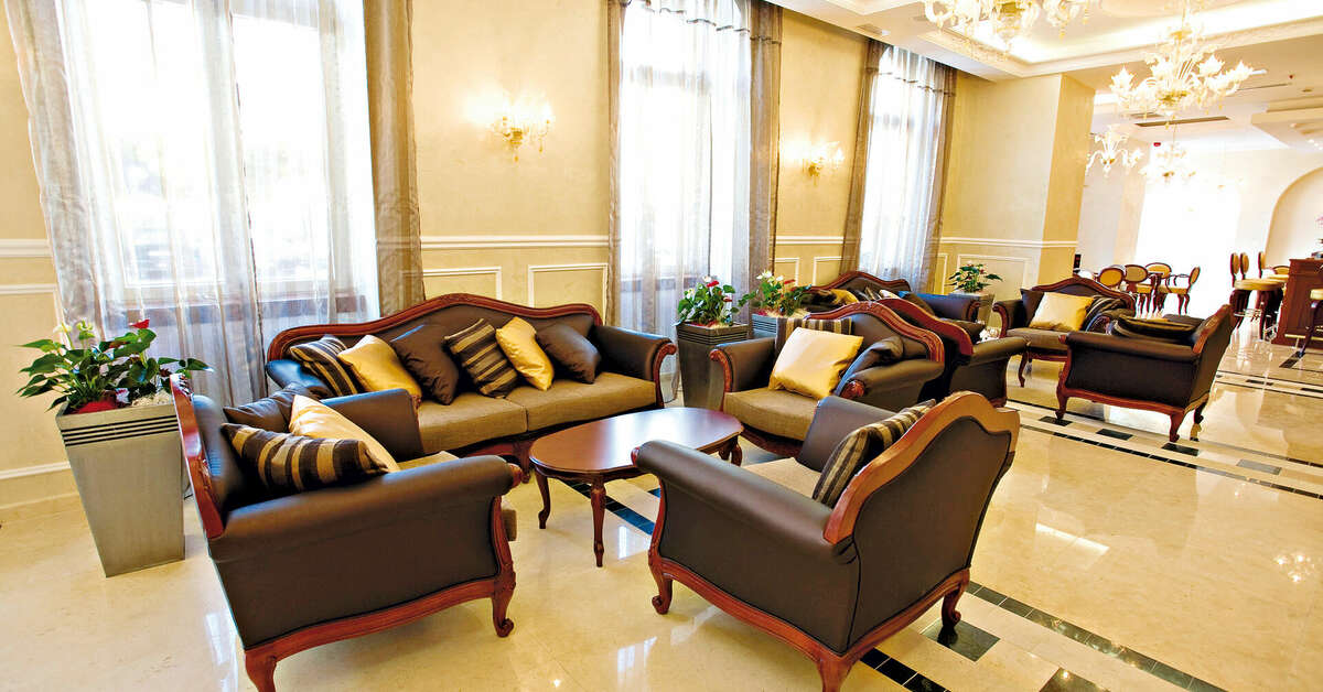 Een foto van het interieur van BO Hotel Palazzo