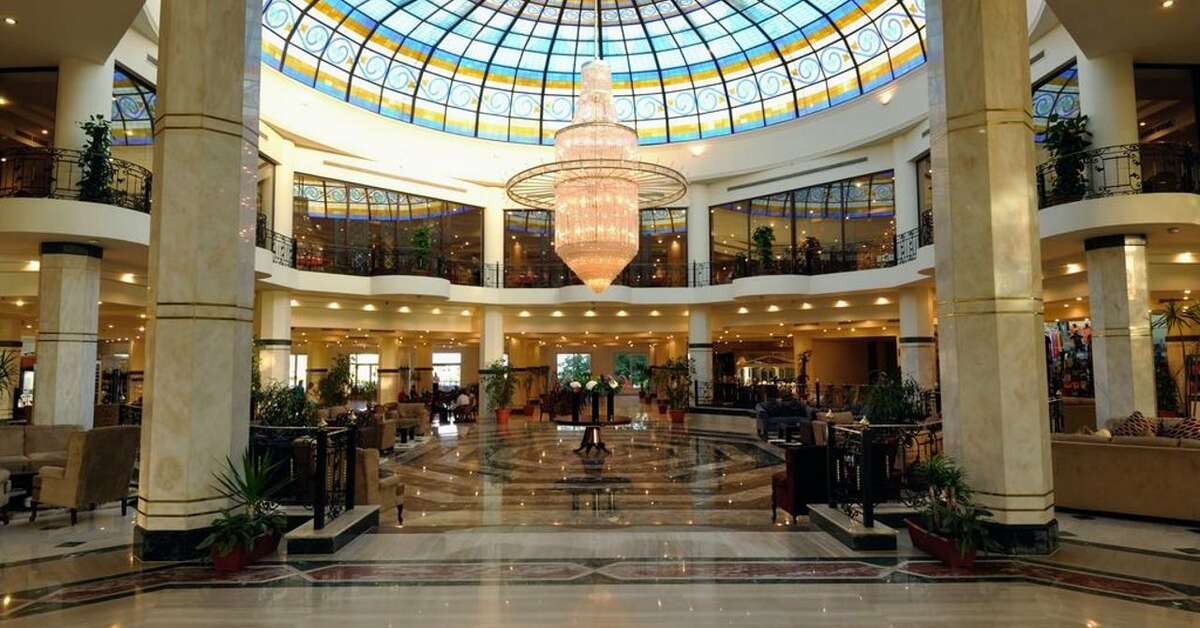 Een foto van het interieur van Grand Oasis Resort