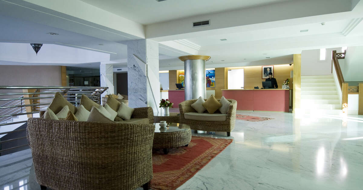 Ein Foto vom Innenbereich im Hotel Timoulay & Spa