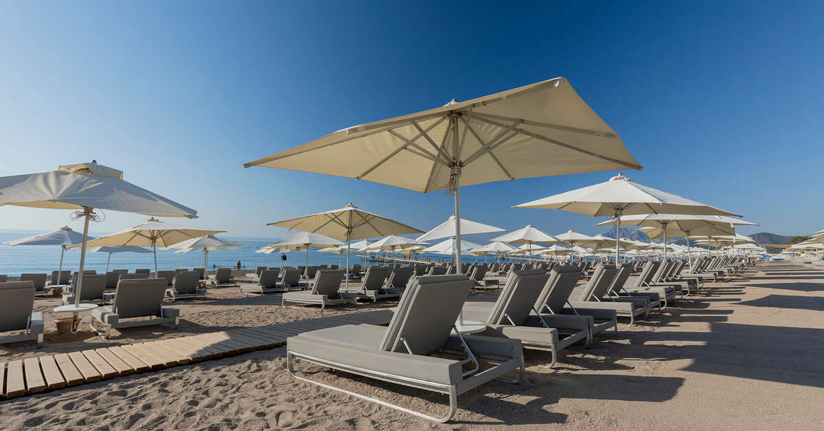 Een foto van het strand bij Hotel Gural Premier Tekirova