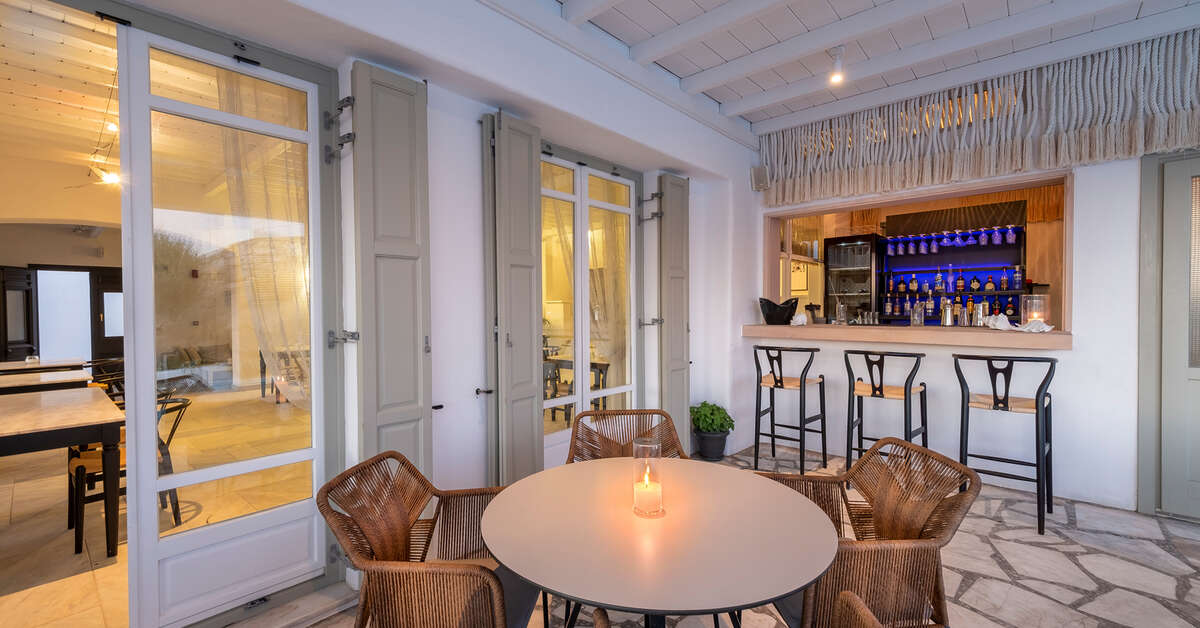 Een foto van de faciliteiten bij Deliades Hotel
