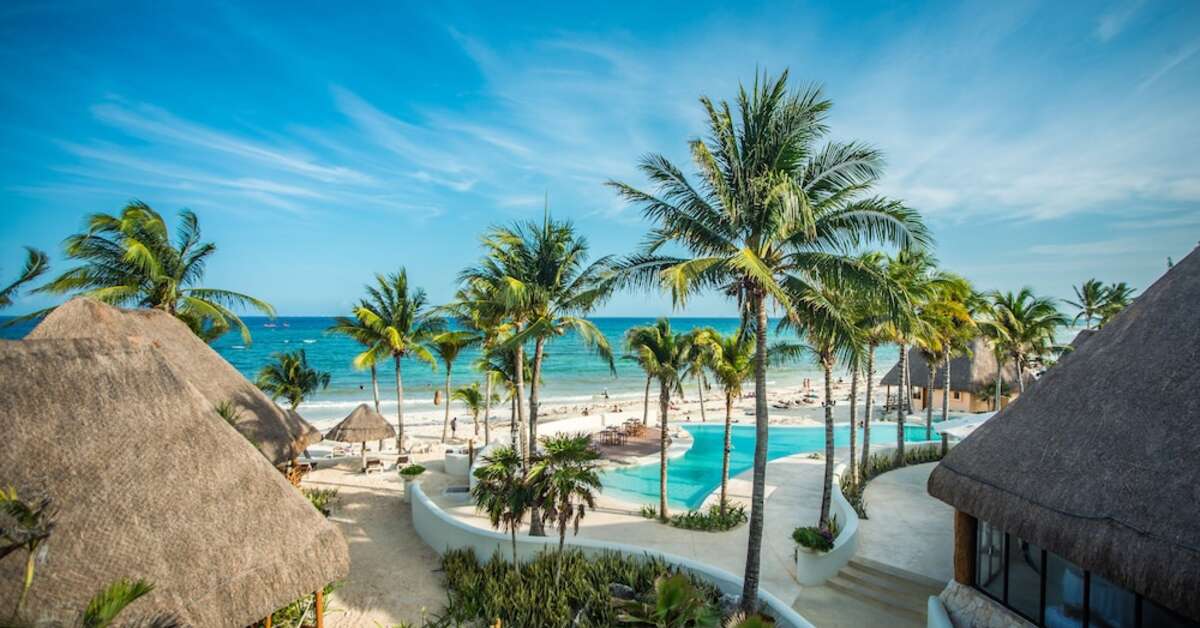 Een foto van een overzicht van Mahekal Beach Resort