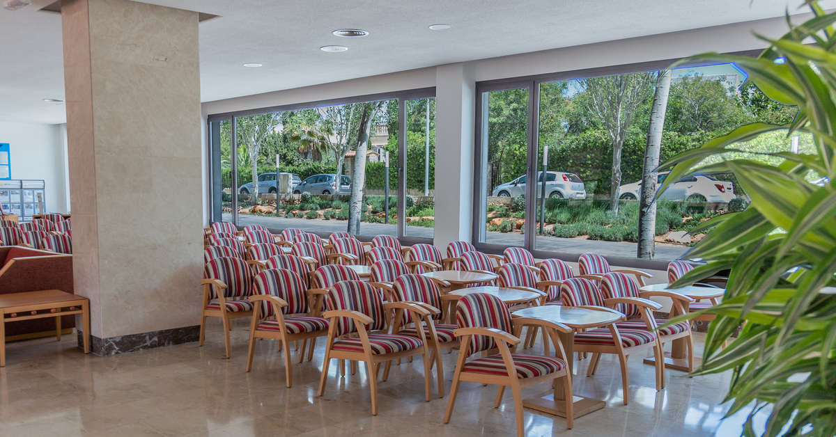 Een foto van het interieur van Club Cala Romani