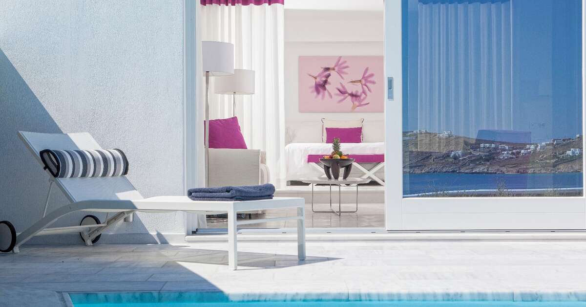 Een foto van het zwembad bij De Light Boutique Hotel