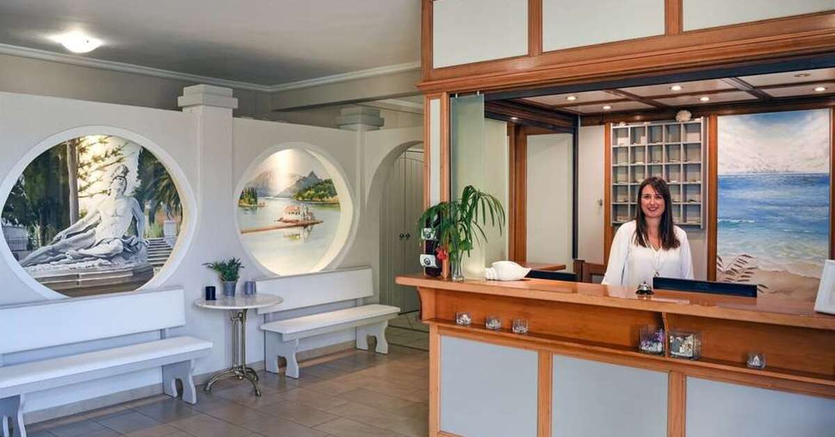 Een foto van het interieur van Bella Vista Hotel & Studios