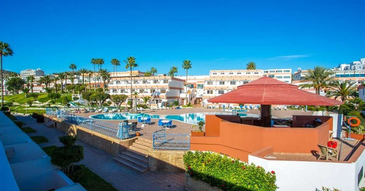 Een foto van het zwembad bij Hotel Club Al Moggar Garden Beach