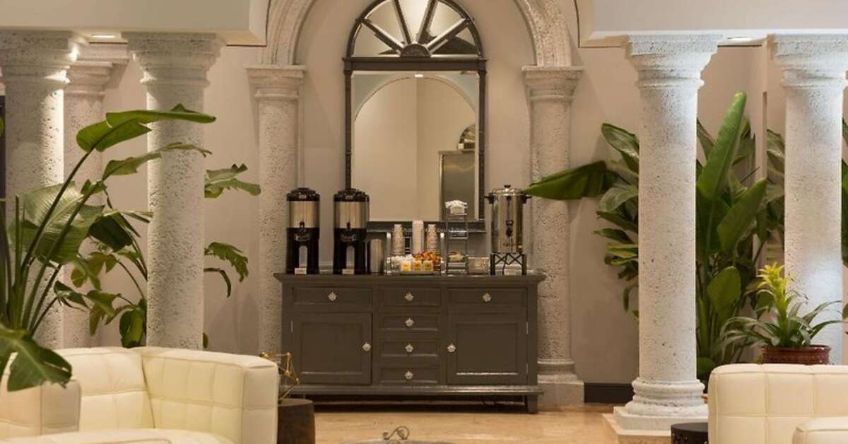 Een foto van het interieur van Lexington Hotel Miami Beach