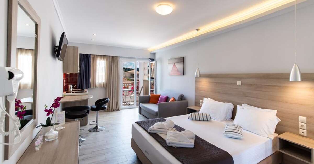 Een foto van Aggelos Appartementen & Deluxe Studios